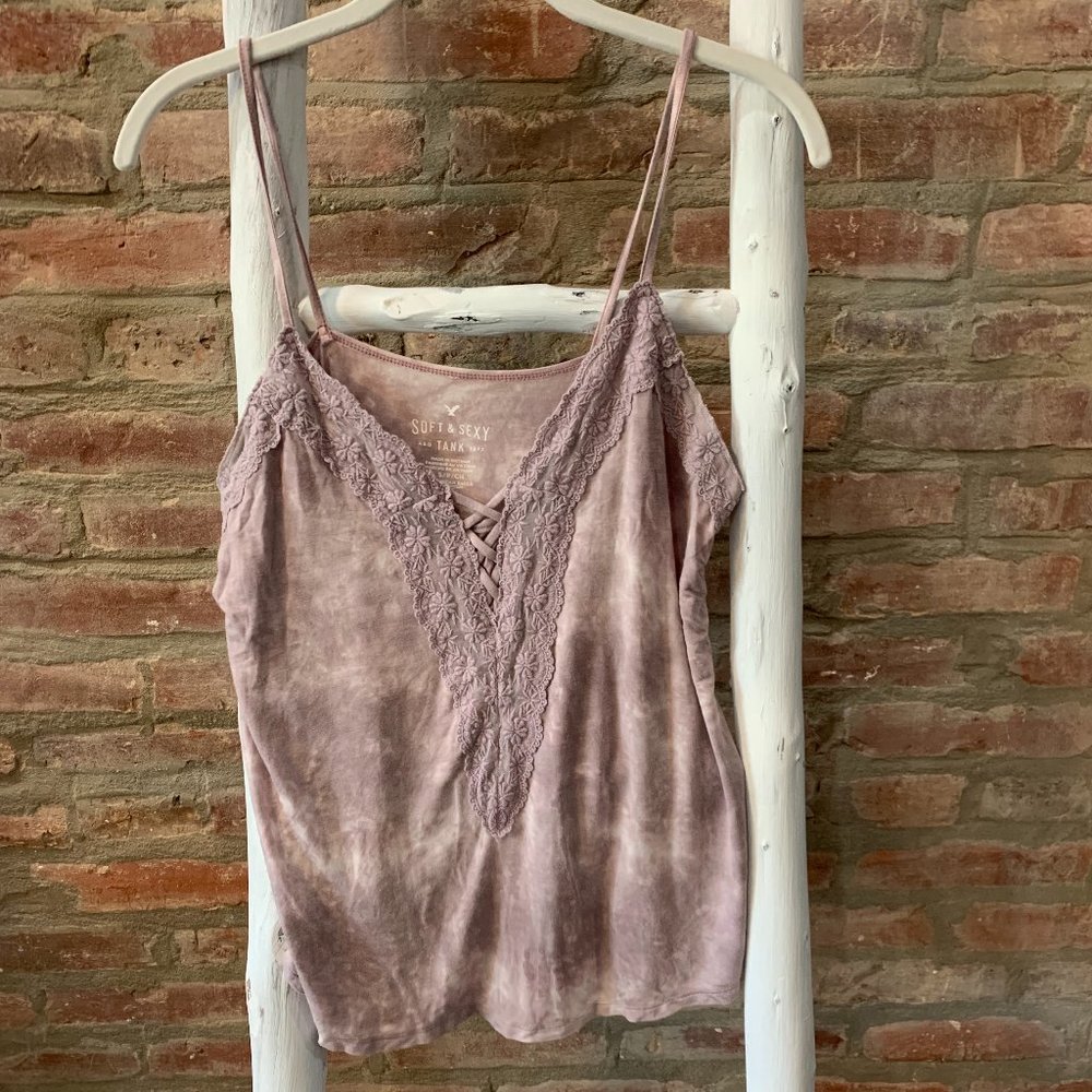 Women's American Eagle Lace Tank